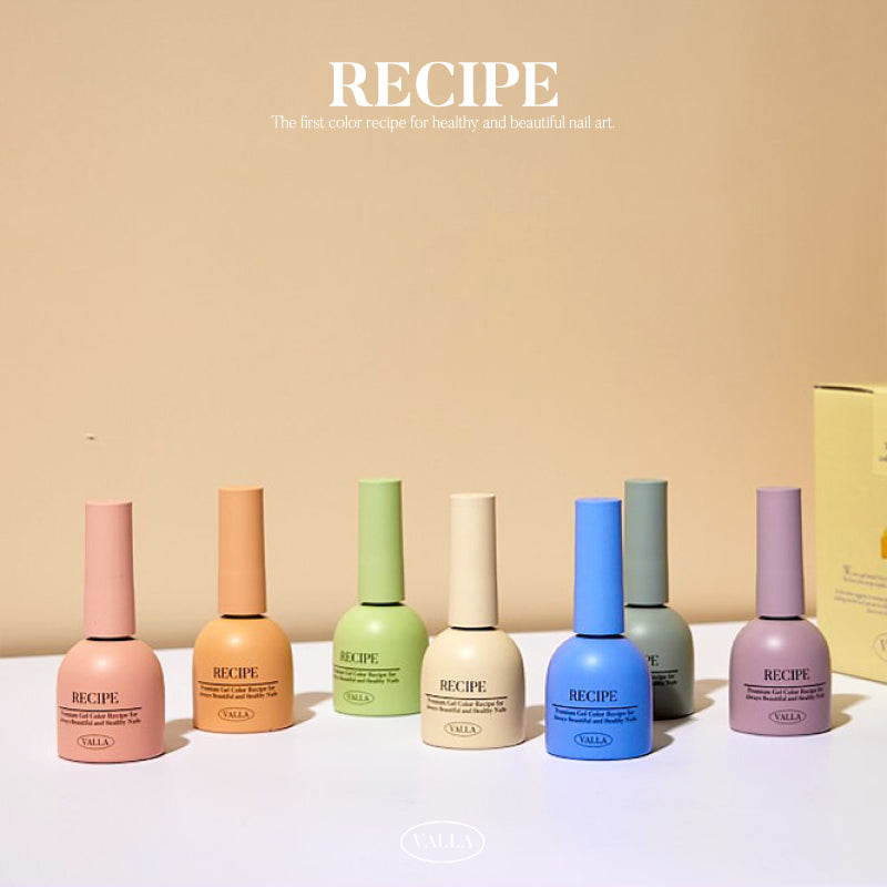 Creamy, cheese-inspired gel polish shades from the Camembert Cheese line by Valla.