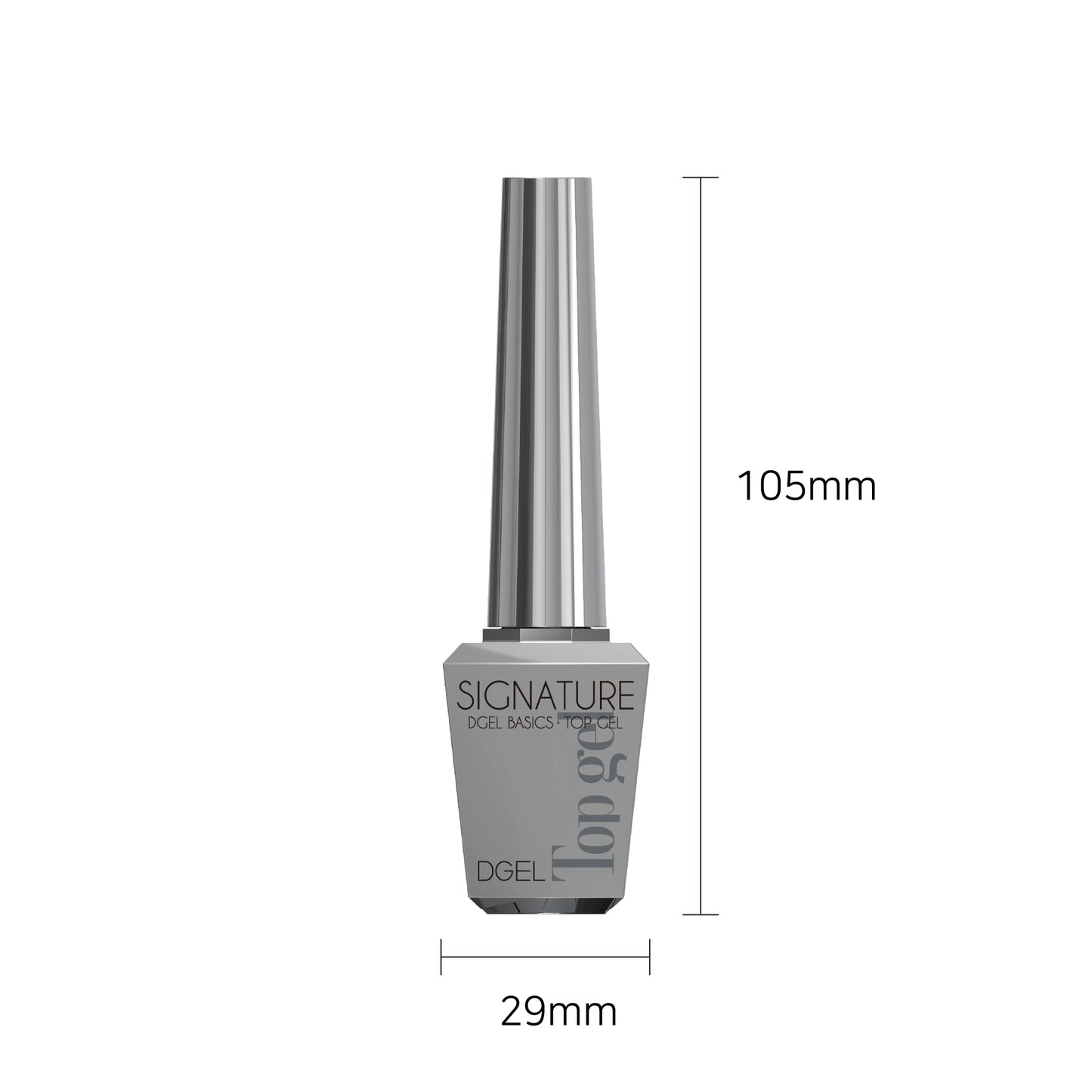DGEL Bang Top Gel – ultra-glossy finish top coat with durable shine and protection