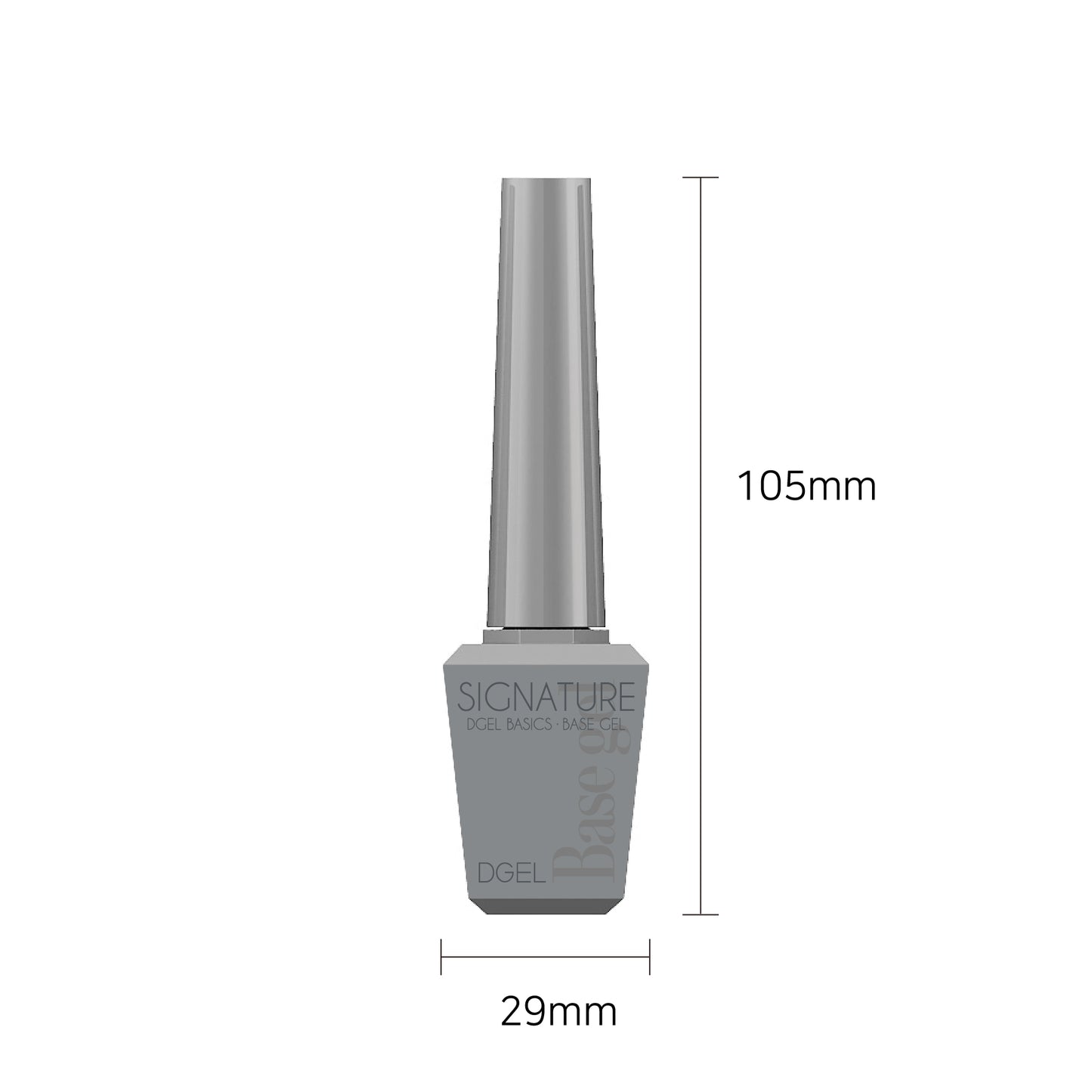 DGEL Signature Base Gel – high-performance professional base coat for long-lasting manicures
