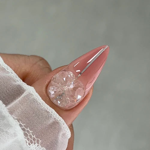 Doi Nudi Dry Rose Syrup Gel – Muted rose nude syrup gel polish for a romantic soft nail look