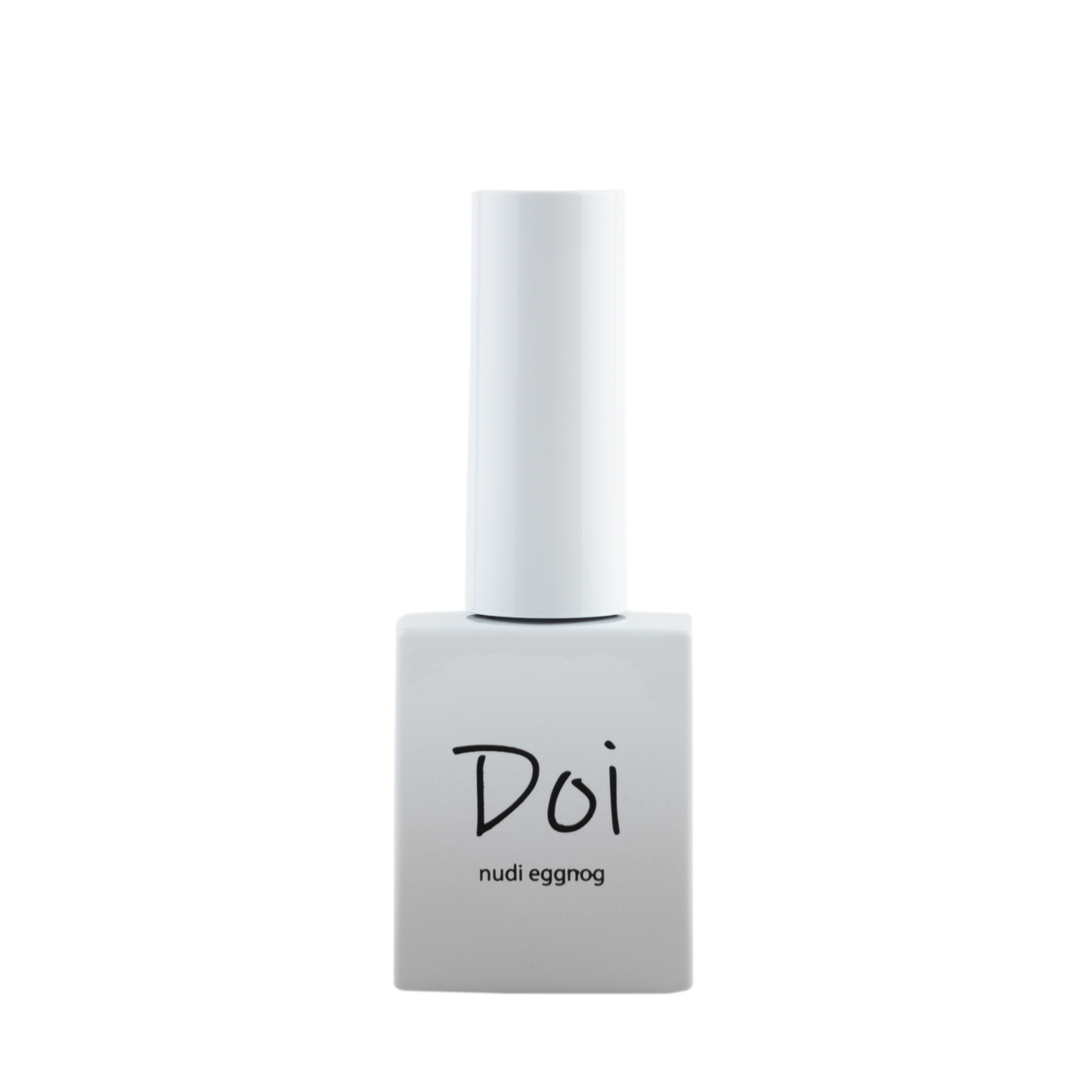 Doi Nudi Eggnog Syrup Gel – Creamy off-white nude syrup gel polish for subtle, chic nails