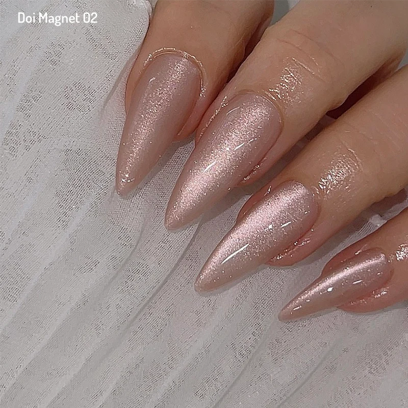 Nailbayo Doi Magnet 02 – dusty pink magnetic gel polish