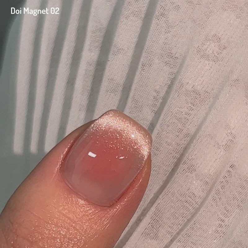 Nailbayo Doi Magnet 02 – dusty pink magnetic gel polish
