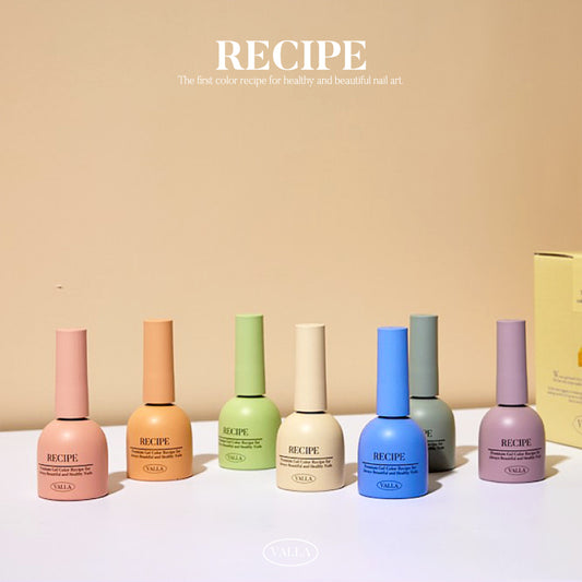 Creamy, cheese-inspired gel polish shades from the Camembert Cheese line by Valla.