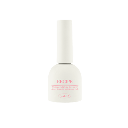 White bottle with 'RECIPE' text on a white background