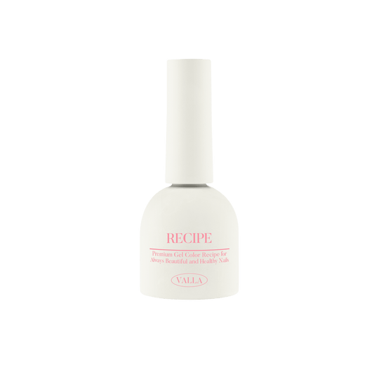 White bottle with 'RECIPE' text on a white background