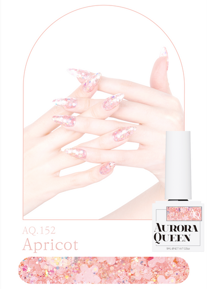 Aroma shade Apricot – soft pinkish and peachy with floral tones
