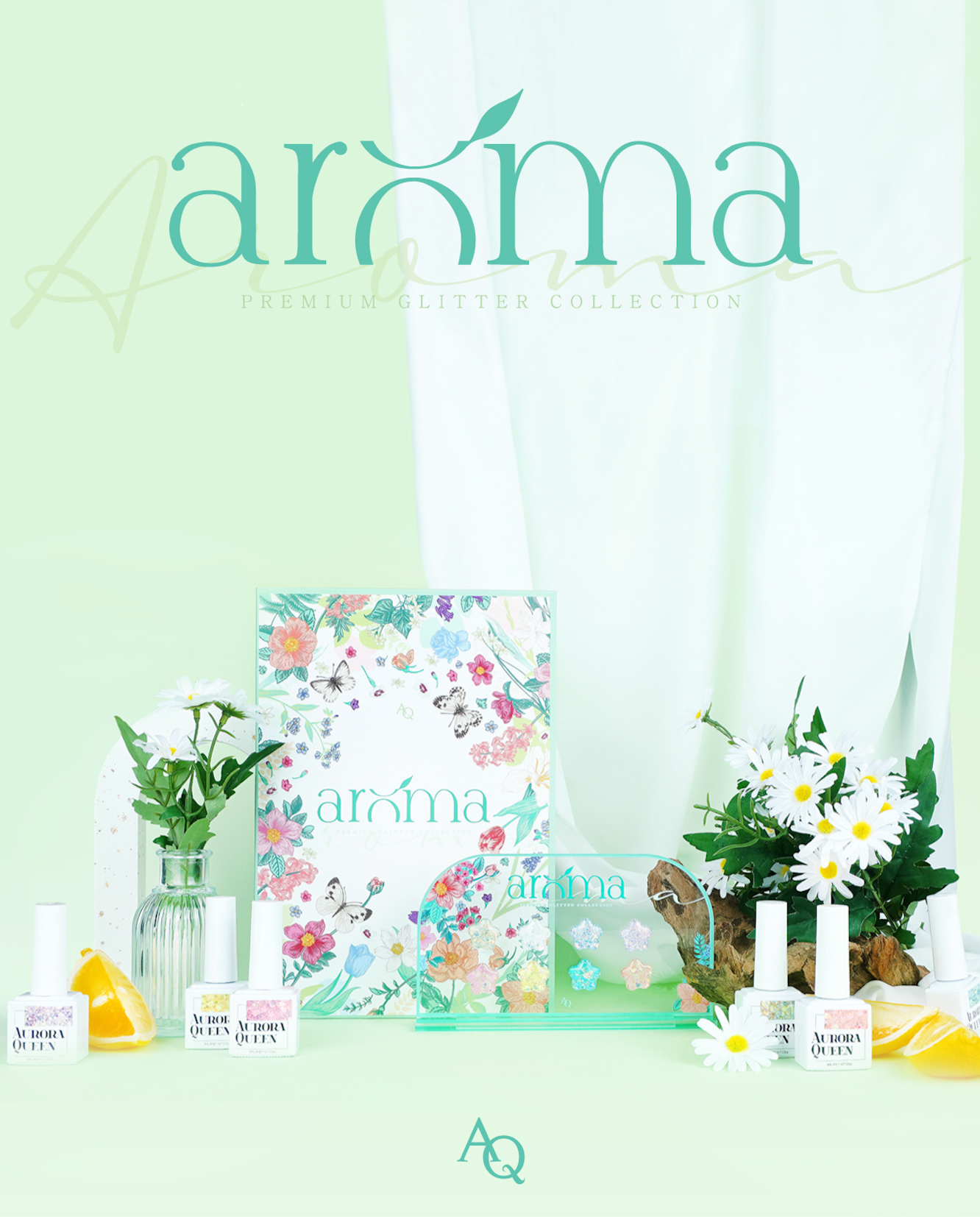 Aroma Collection by Aurora Queen – floral and soft scent-inspired gels
