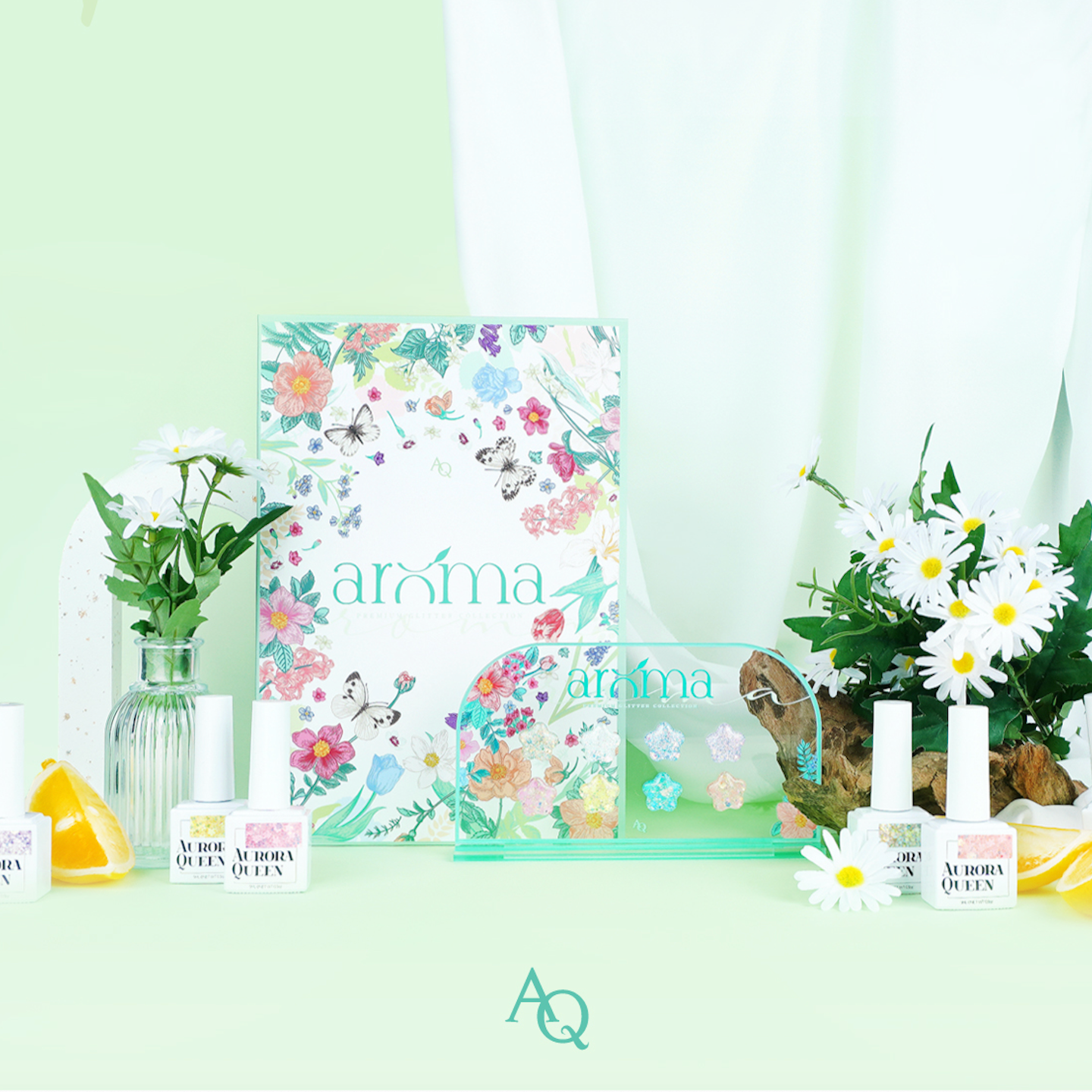 Aroma Collection by Aurora Queen – floral and soft scent-inspired gels