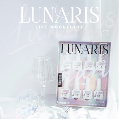 Lunaris Collection – moonlight inspired pastel shimmer gels