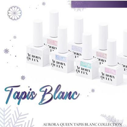 Aurora Queen Tapis Blanc Collection – full glitter gel set