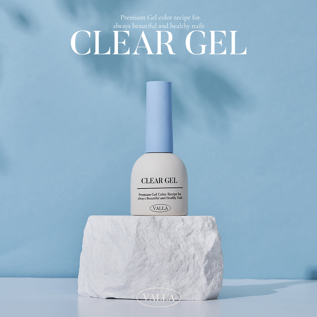 Basic Series Clear Gel – transparent builder gel perfect for layering and encapsulation