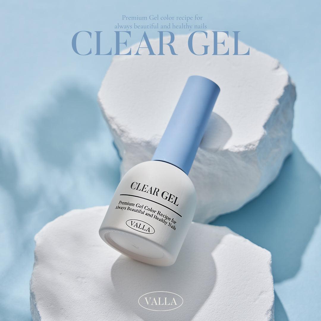Basic Series Clear Gel – transparent builder gel perfect for layering and encapsulation