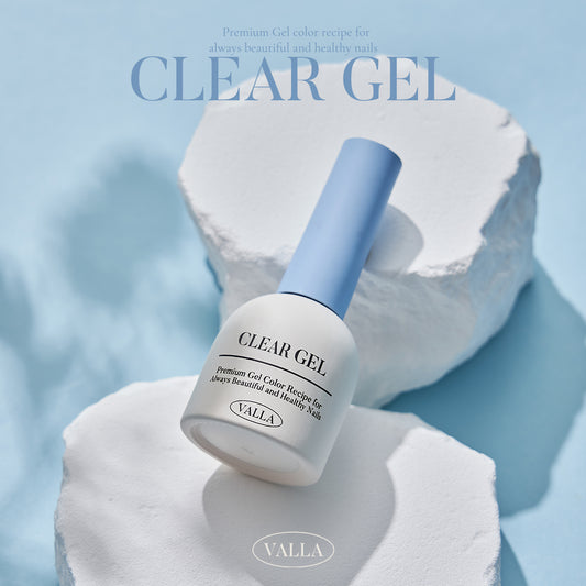 Basic Series Clear Gel – transparent builder gel perfect for layering and encapsulation