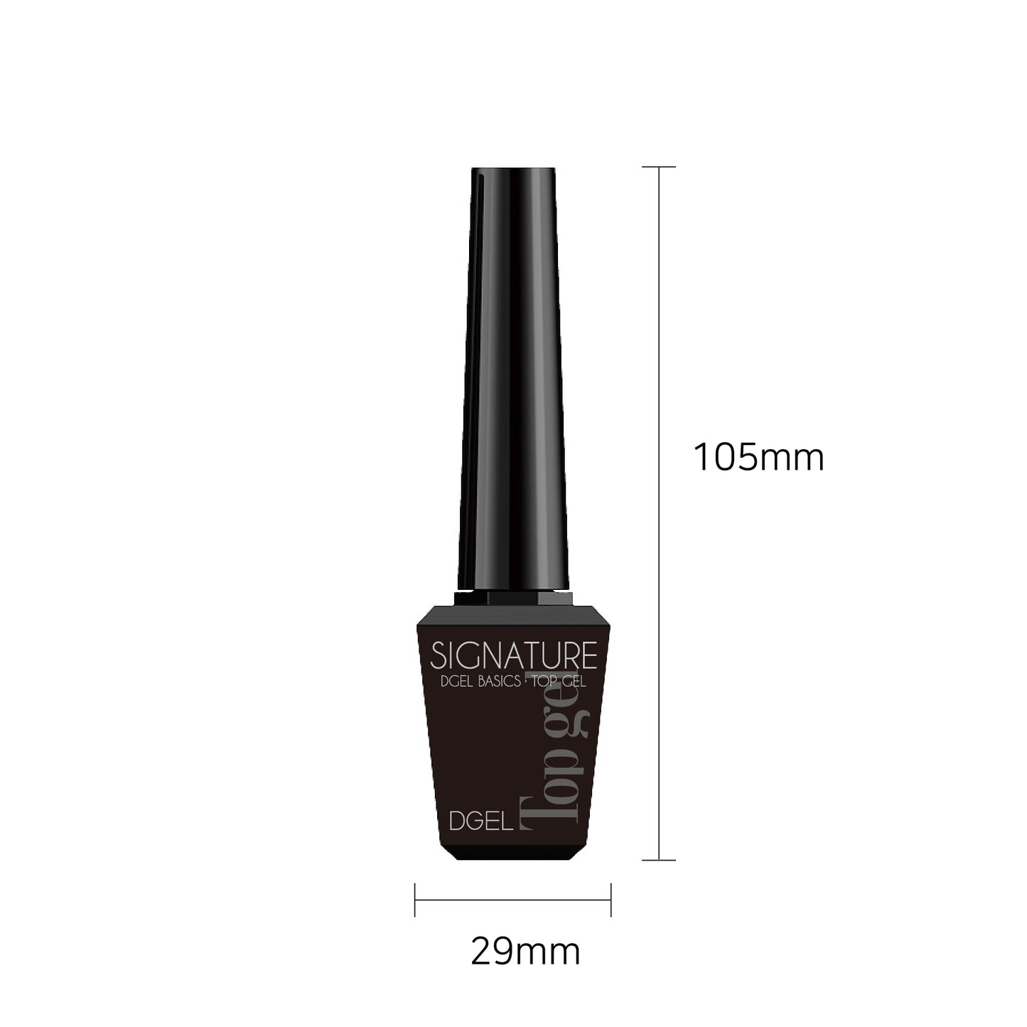 DGEL Signature Top Gel – essential finishing gel for sealing and brilliance