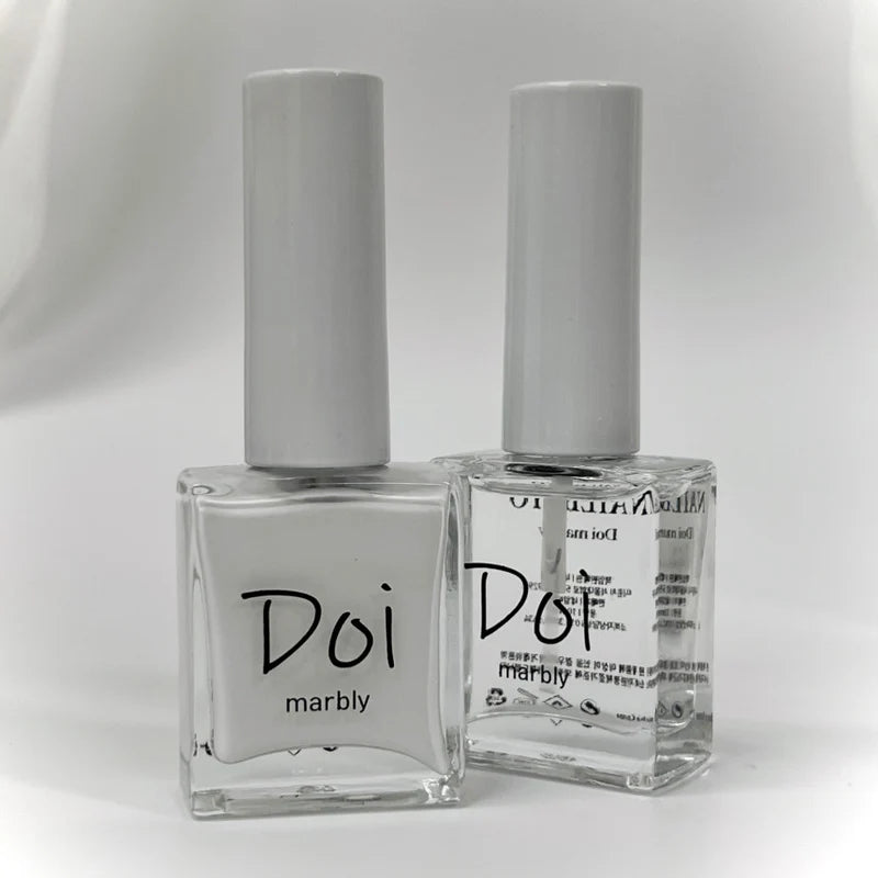Doi Marbly White & Clear
