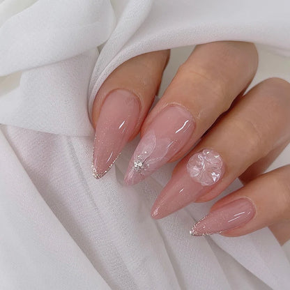 Doi Nudi Blush Pink Syrup Gel – Soft blush pink syrup gel polish for everyday nude nails