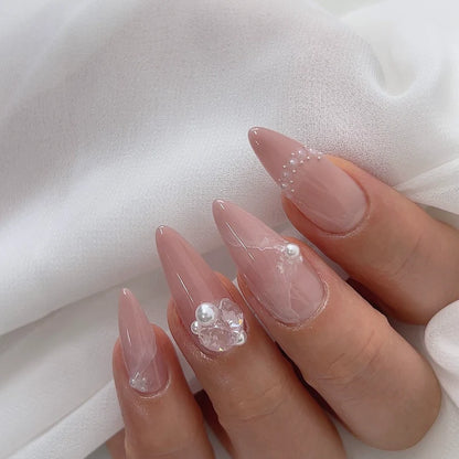 Doi Nudi Blush Pink Syrup Gel – Soft blush pink syrup gel polish for everyday nude nails
