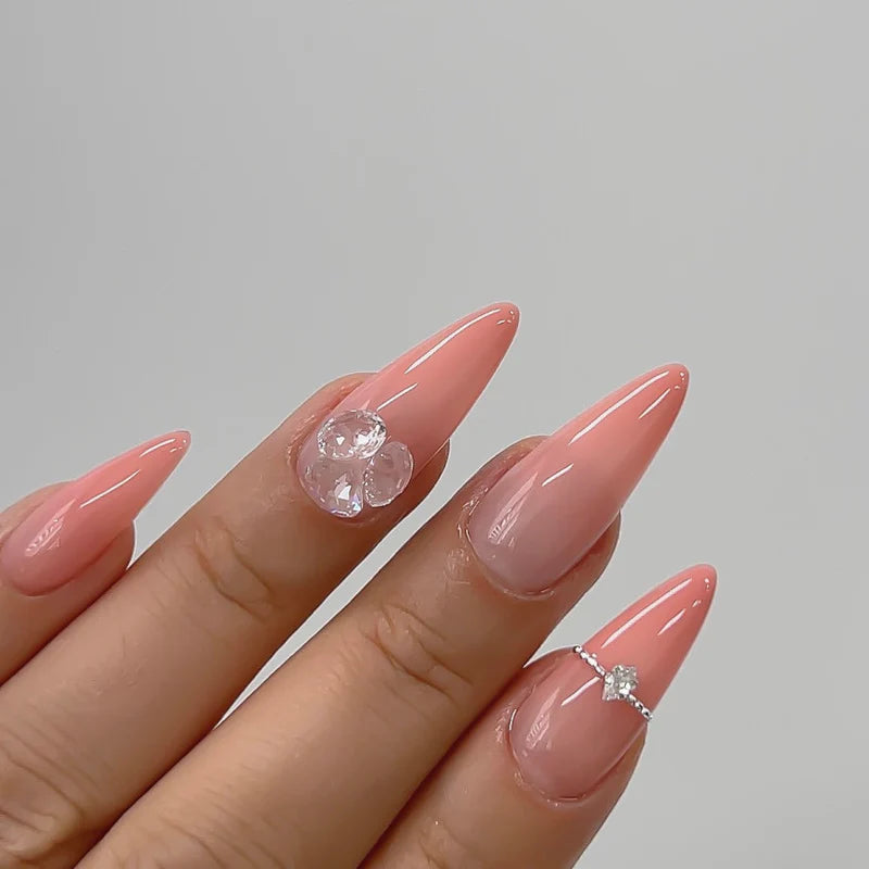 Doi Nudi Peach Syrup Gel – sheer peachy-toned syrup gel polish
