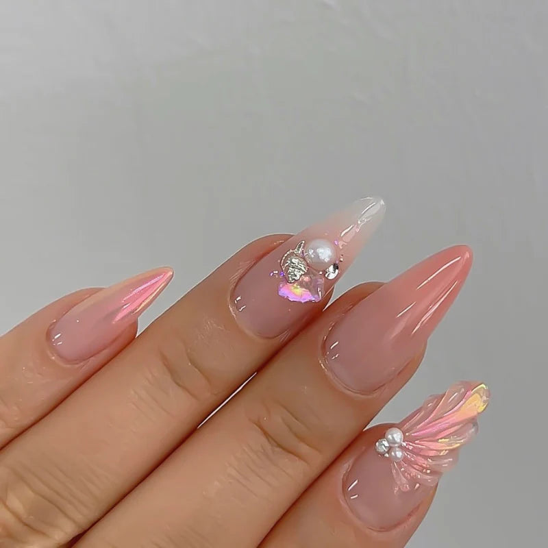 Doi Nudi Peach Syrup Gel – sheer peachy-toned syrup gel polish