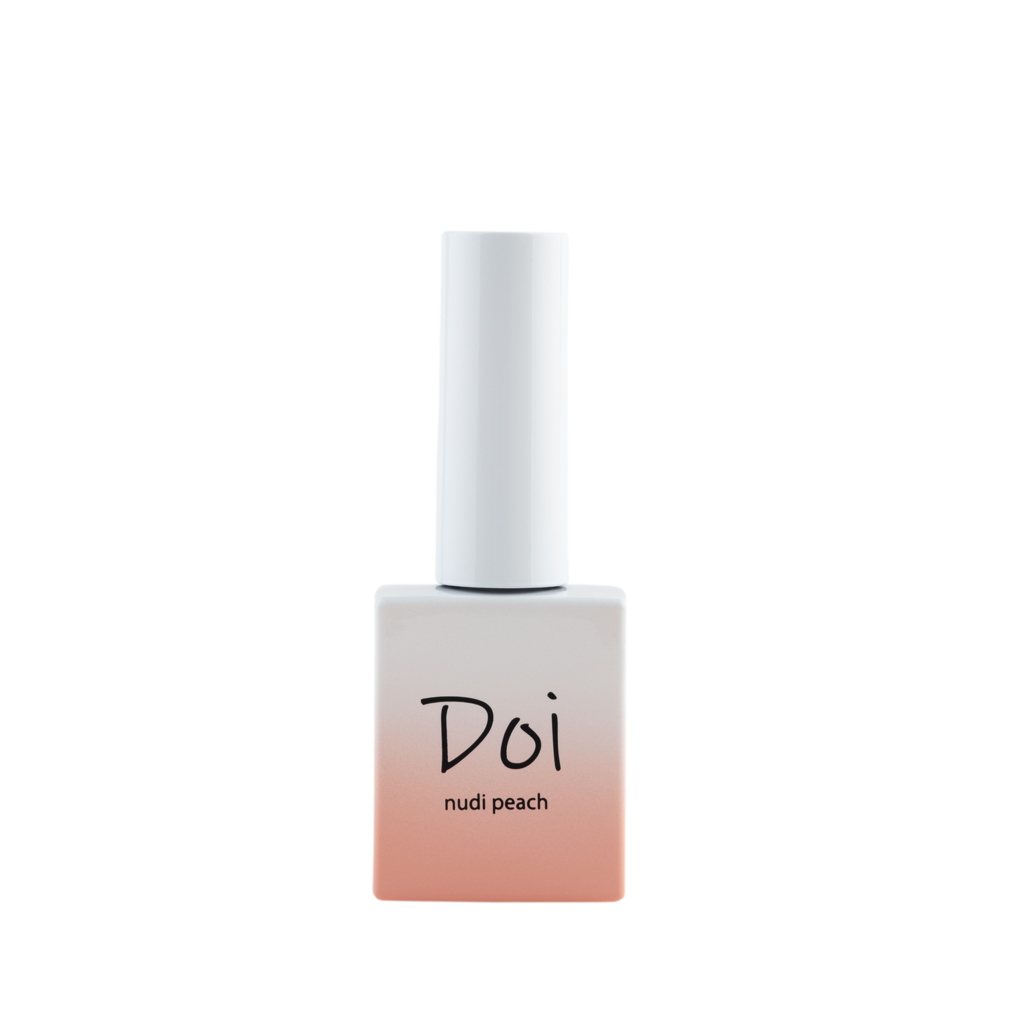 Doi Nudi Peach Syrup Gel – sheer peachy-toned syrup gel polish