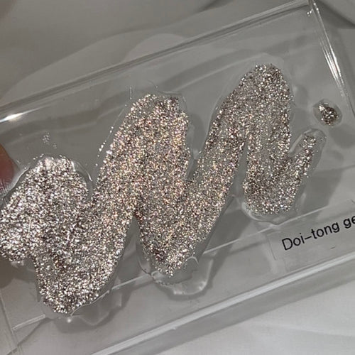 Doi Tong Glitter Gel TG-01 – rose gold chunky shimmer polish