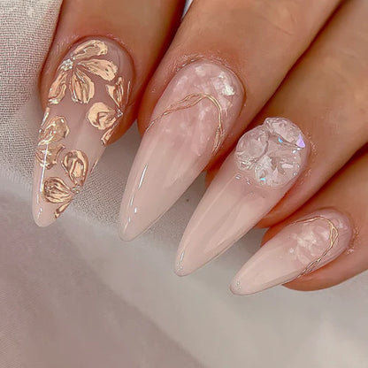 Doi Tong Multi White Gel TG-03 – milky white shimmer glitter gel