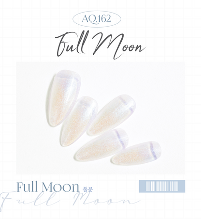 Full Moon – sheer shimmer nail polish with glow effect