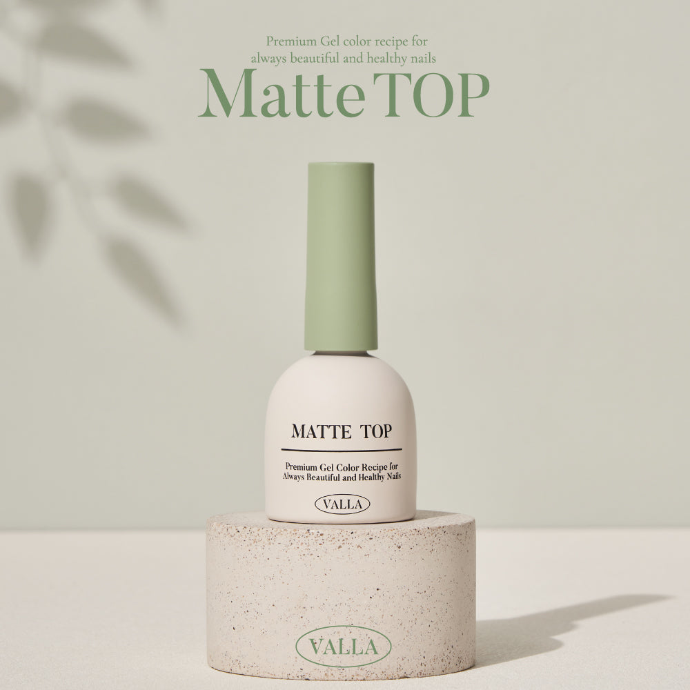 Matte Top Gel – velvety matte finish gel for trendy, soft-touch nail looks