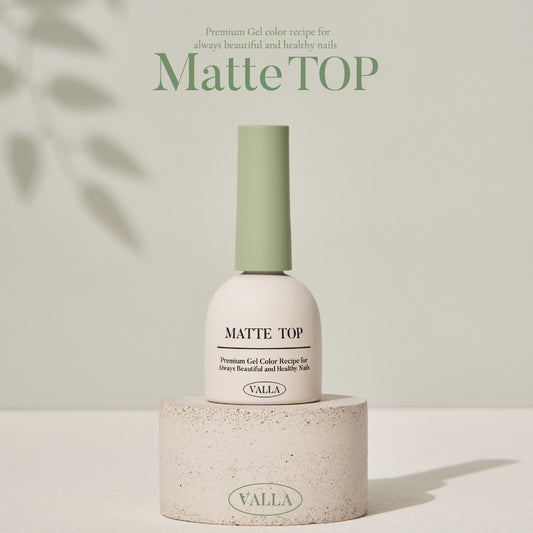 Matte Top Gel – velvety matte finish gel for trendy, soft-touch nail looks