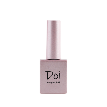 Nailbayo Doi Magnet 03 – silver-grey cat-eye shimmer polish
