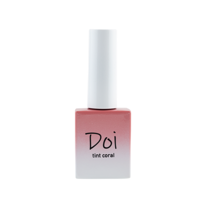Nailbayo Doi Tint Gel – Pink & Coral – Korean syrup gel polish in warm nude tones for layered nail looks