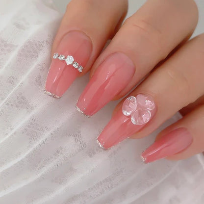 Nailbayo Doi Tint Gel – Pink & Coral – Korean syrup gel polish in warm nude tones for layered nail looks