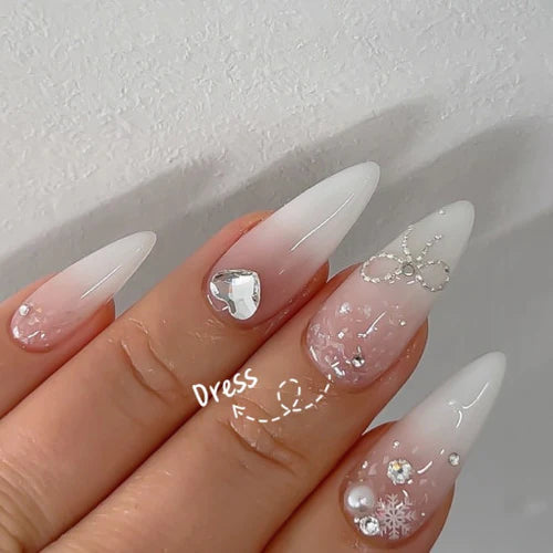 Nailbayo Dress Glitter Gel – soft beige shimmer gel polish