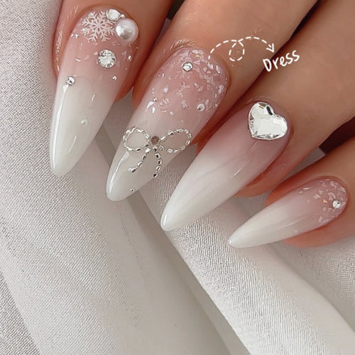 Nailbayo Dress Glitter Gel – soft beige shimmer gel polish