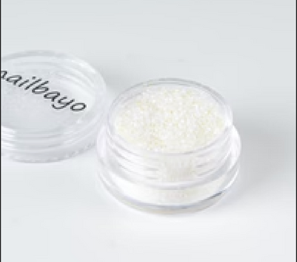 Nailbayo Goddess Glitter – Yeosin shimmer gel with iridescent flakes