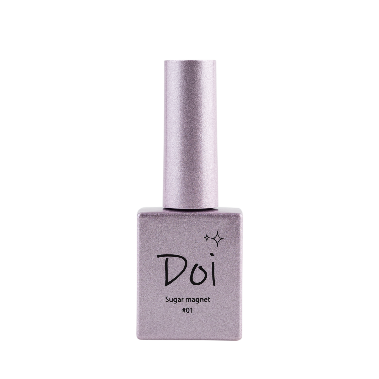 Sugar Magnet Shade 01 – Pink magnetic glitter gel polish with sugar-like shimmer for elegant nails