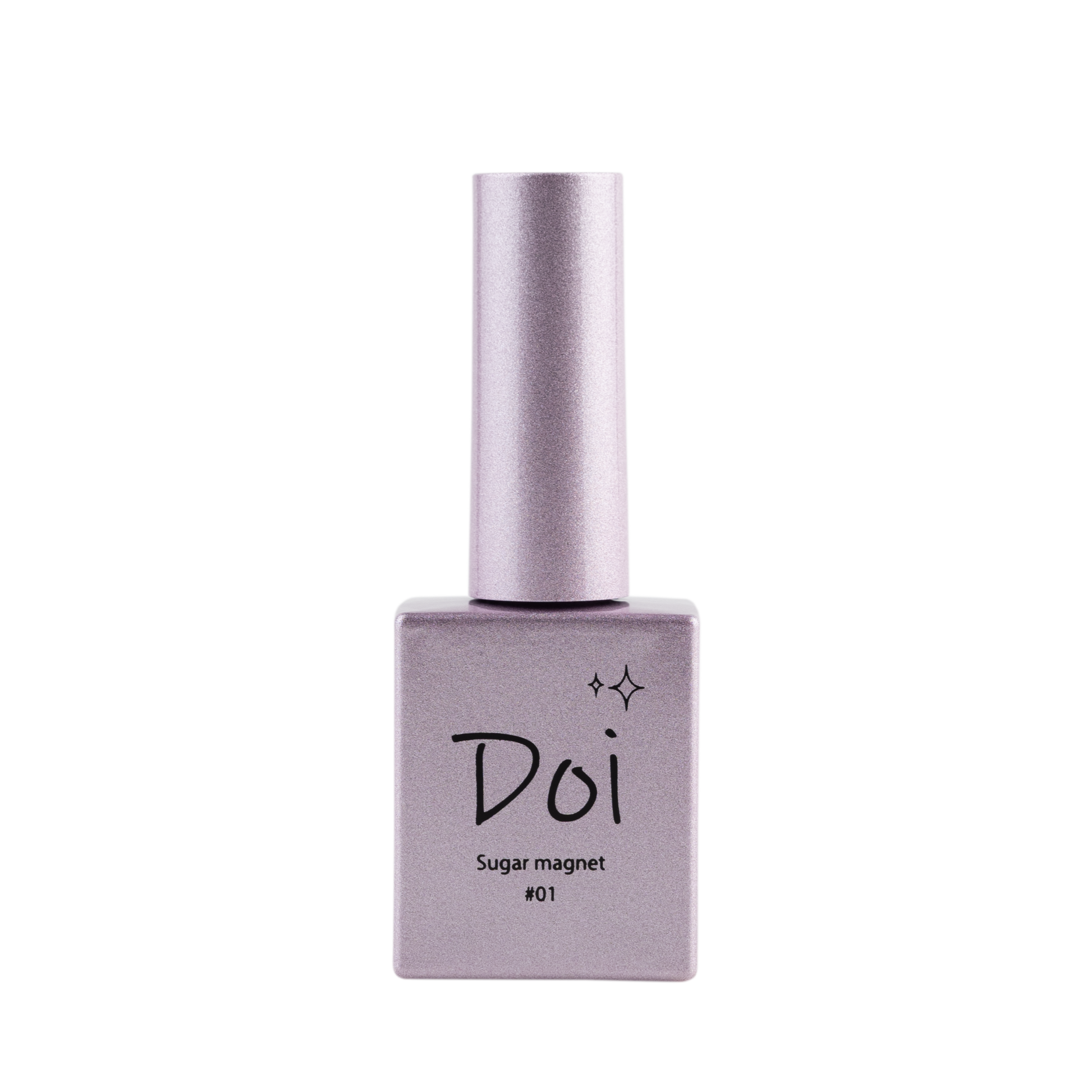 Sugar Magnet Shade 01 – Pink magnetic glitter gel polish with sugar-like shimmer for elegant nails