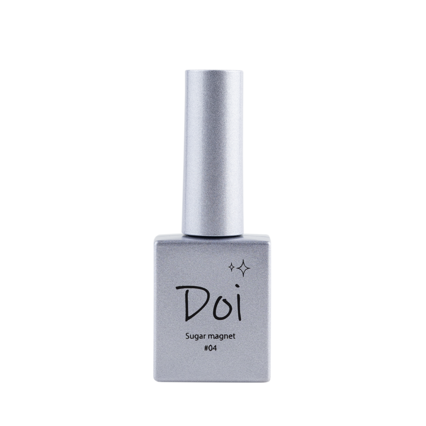 Sugar Magnet Shade 04 – Silver lilac magnetic cat eye glitter gel polish with a high-shine sugar effect